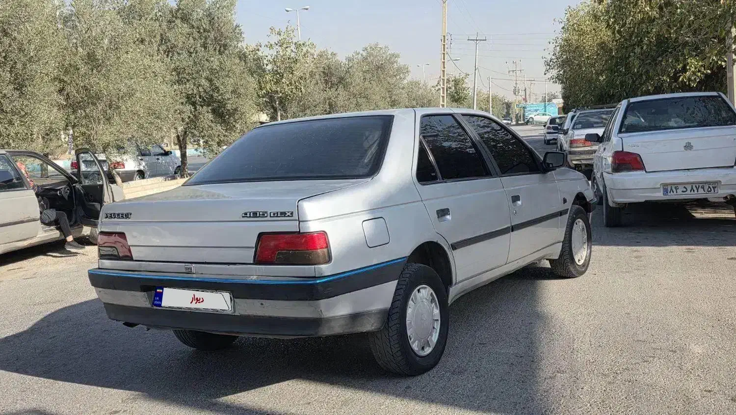 پژو۴۰۵مدل ۸۷ شاسی سالم|خودرو سواری و وانت|اصفهان, ارغوانیه|دیوار