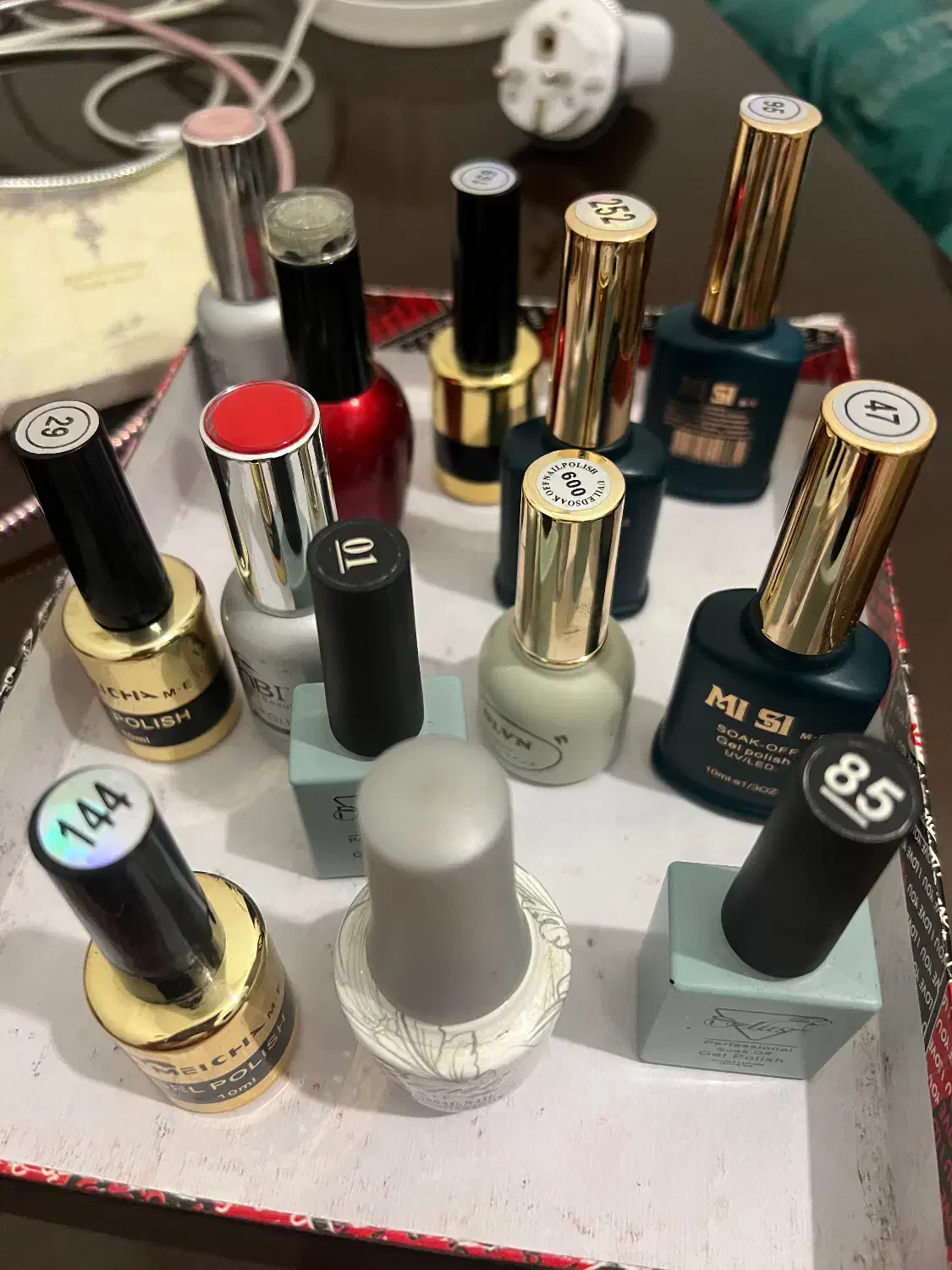 وسایل کاشت ناخن نو|آرایشی، بهداشتی، درمانی|مشهد, تبادکان|دیوار