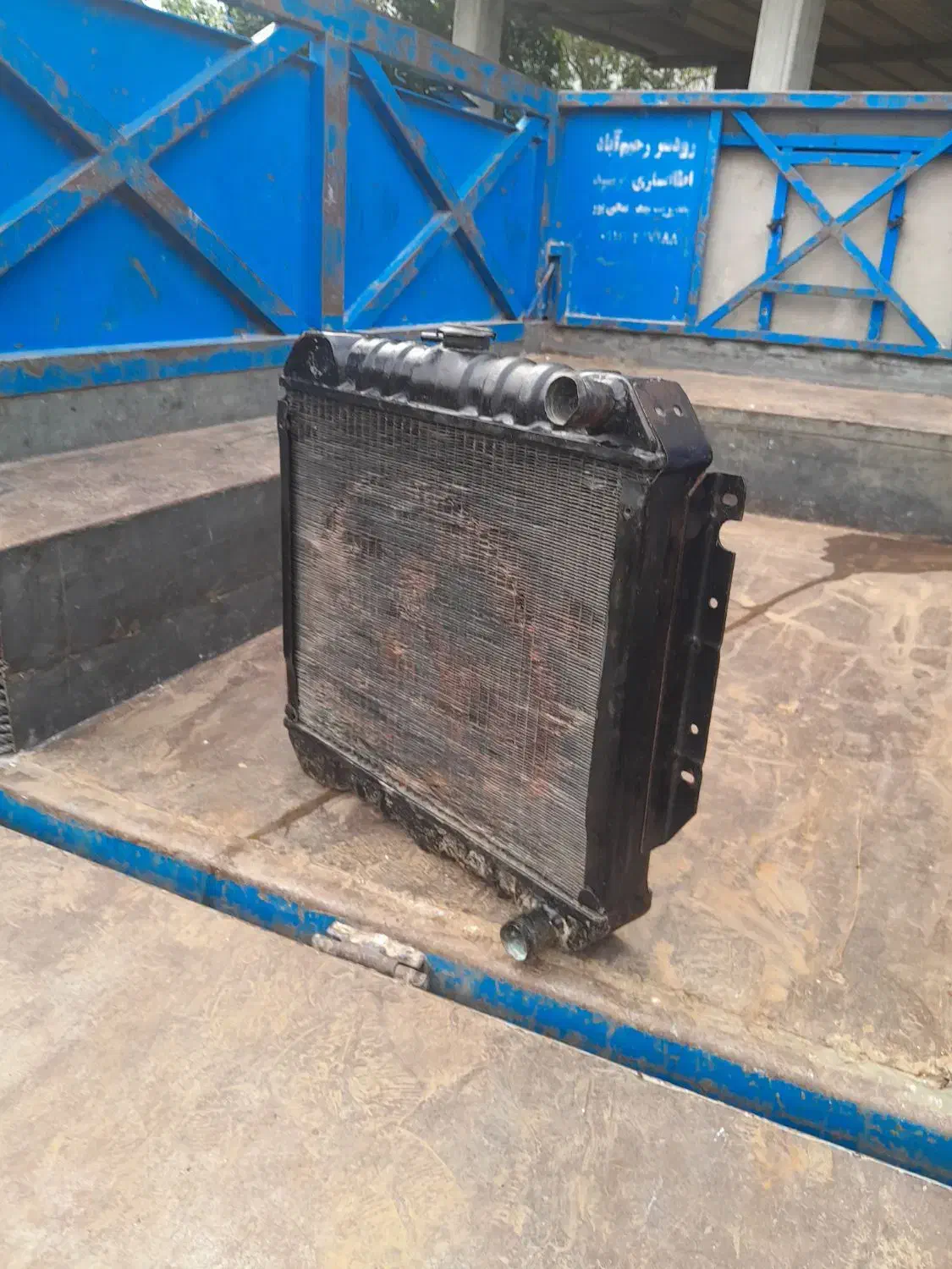 رادیات پنج لول. برنجی|قطعات یدکی و لوازم جانبی|کلاچای, |دیوار