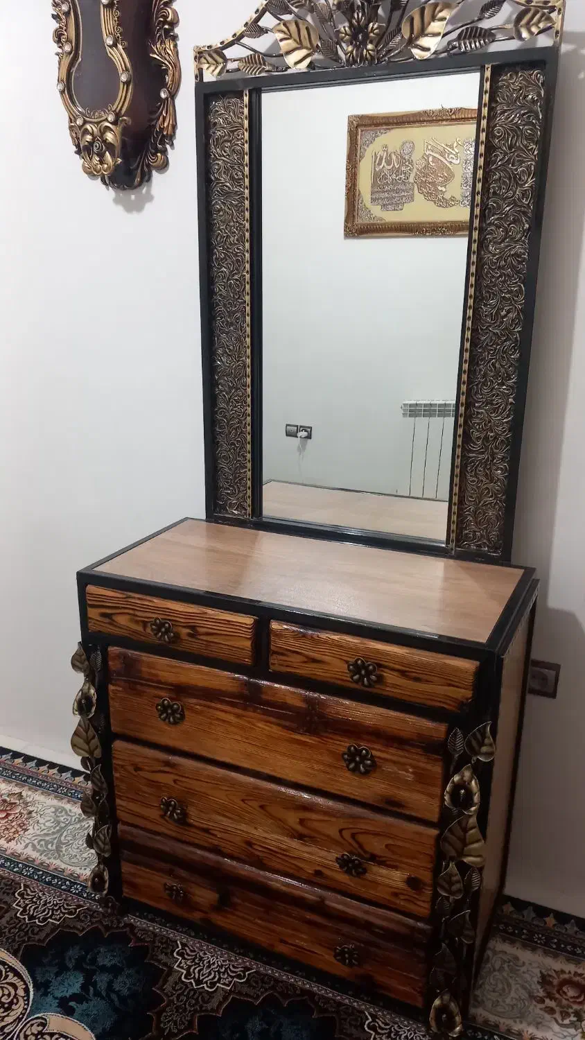 آینه دراور|جاکفشی، کمد، دراور|چناران, |دیوار