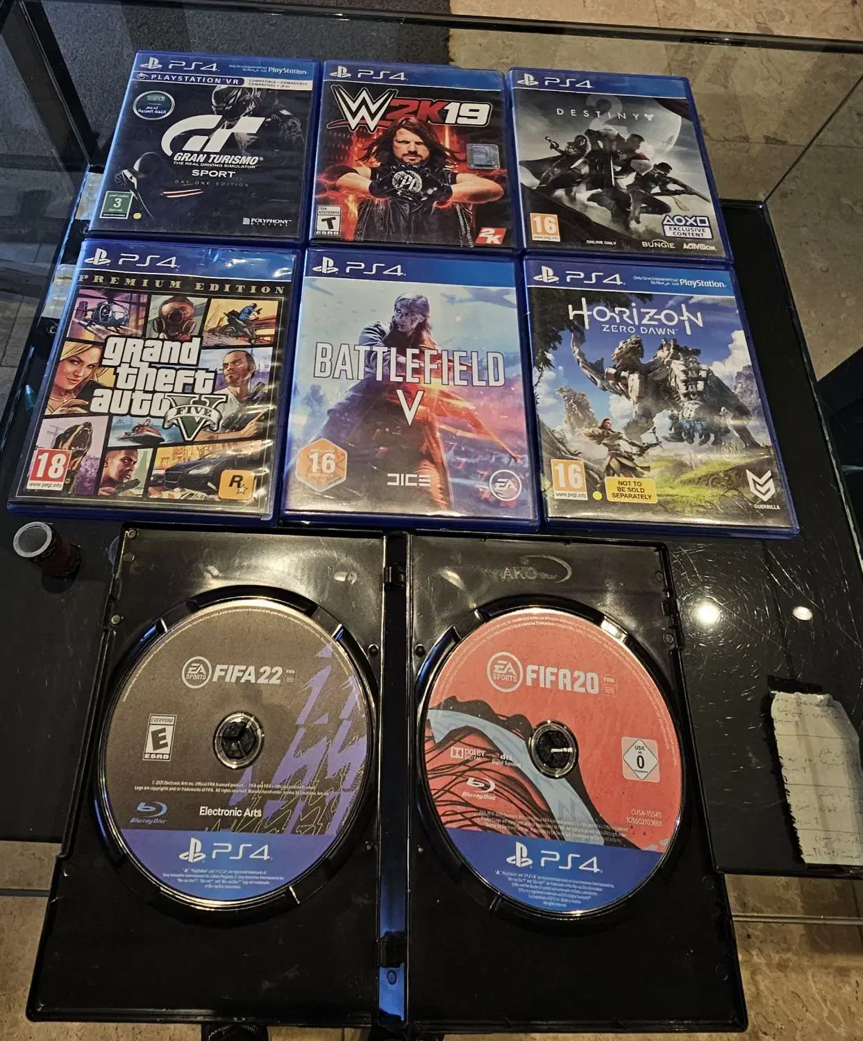 دیسک بازی PS4|کنسول، بازی ویدئویی و آنلاین|قزوین, |دیوار