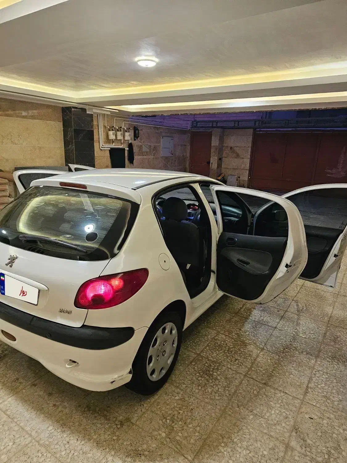 ۲۰۶ تیپ ۲ مدل ۹۴|خودرو سواری و وانت|الوند, |دیوار