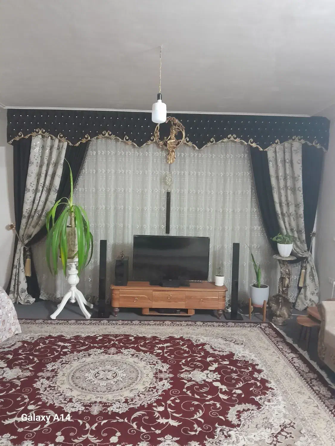 کتیبه پرده|پرده، رانر، رومیزی|شیراز, شهرک فرزانگان|دیوار