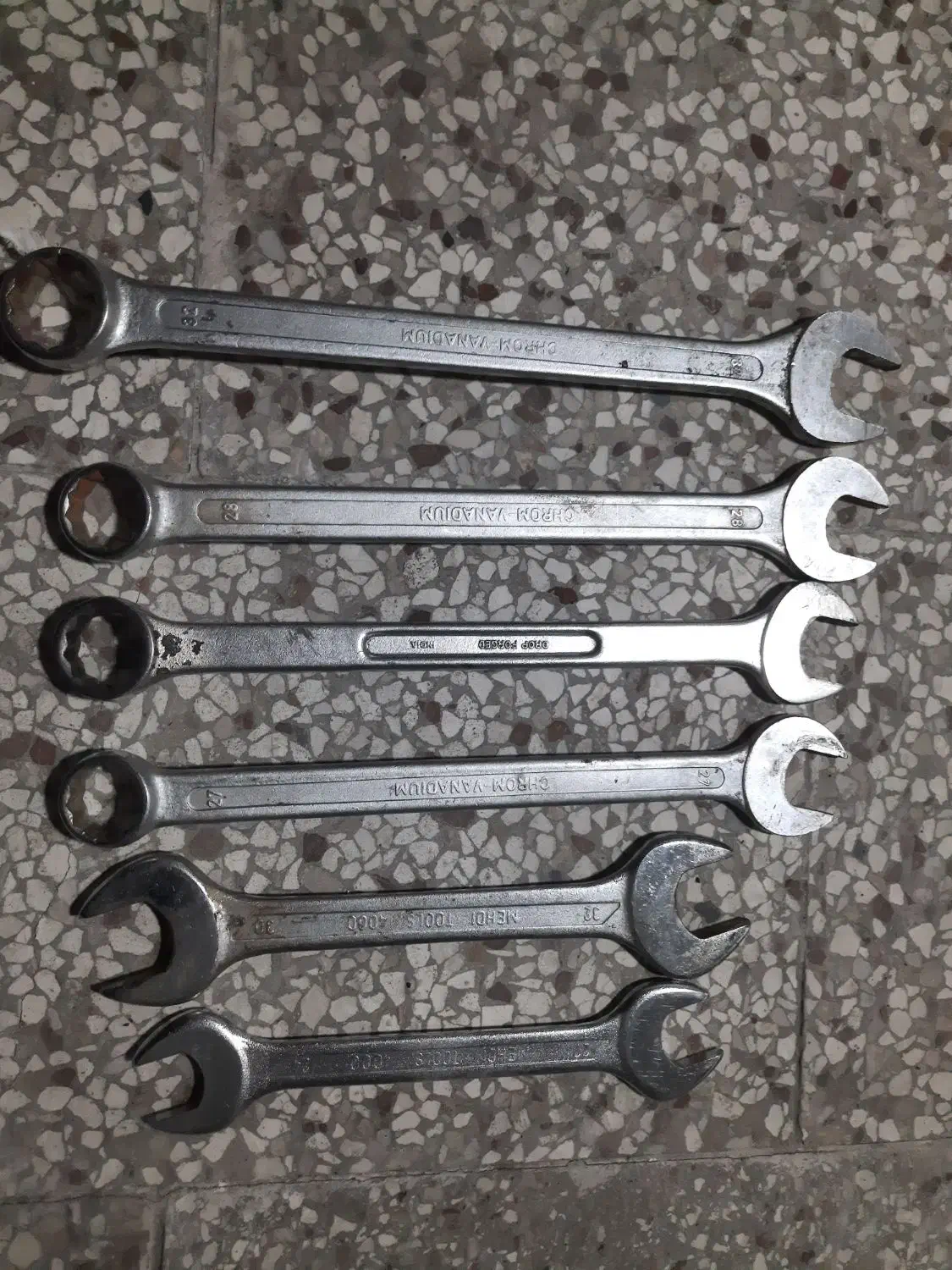 آچار تخت‌ و رینگی سالم در حد نو|ابزارآلات|مشهد, کوی پلیس|دیوار