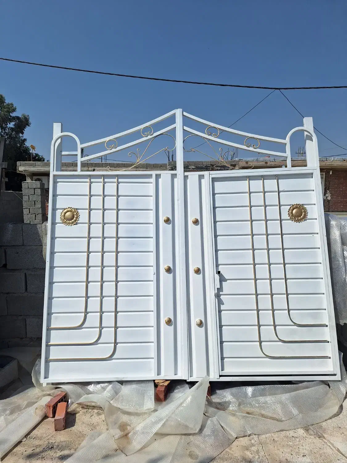 درب حیاط اقساط و نقد|مصالح و تجهیزات ساختمان|جیرفت, |دیوار