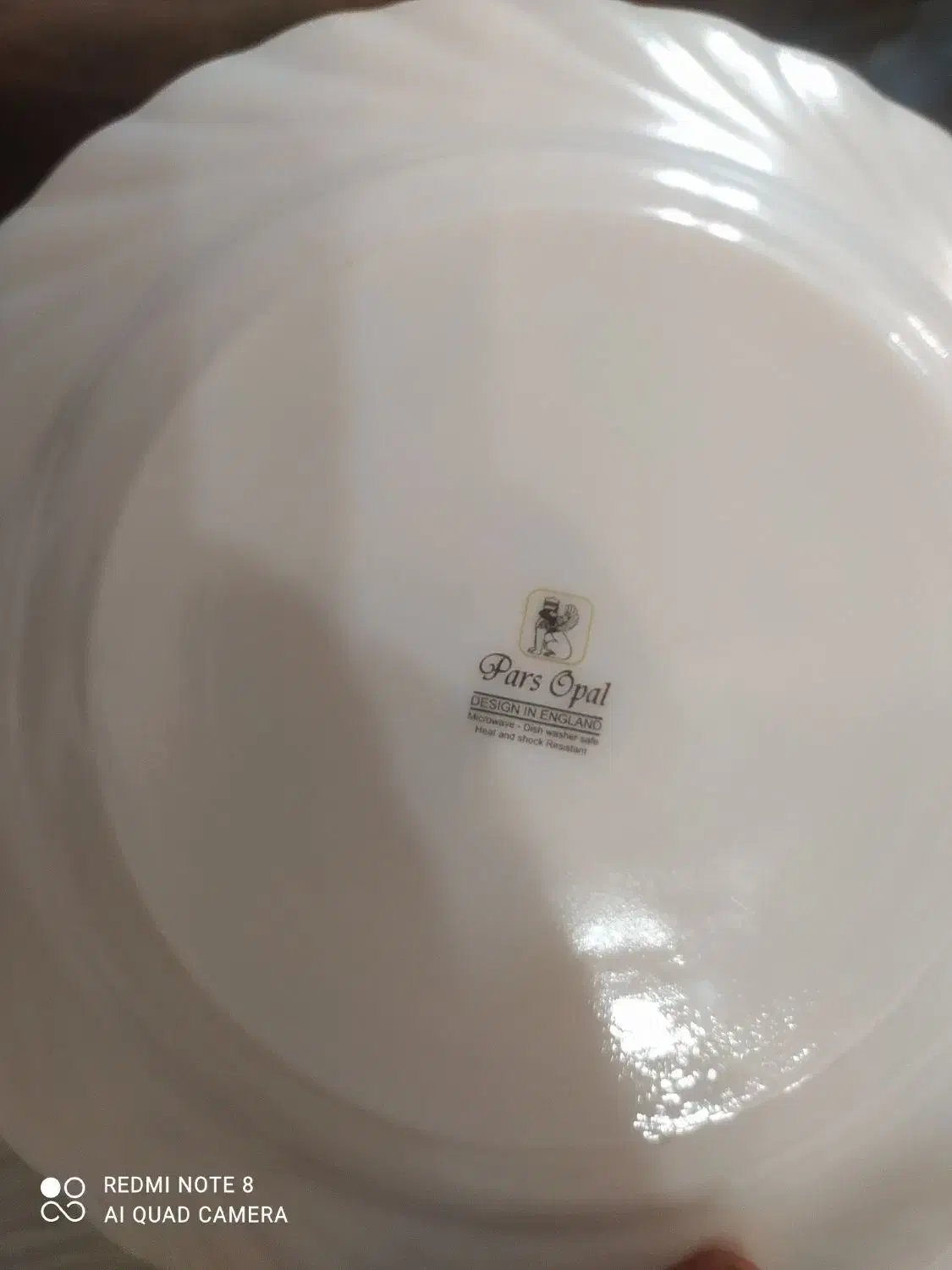 ظروف پارس اپال گل آبی|ظروف سرو و پذیرایی|سلماس, |دیوار