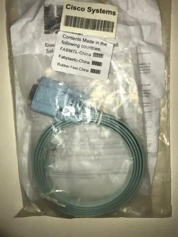 کابل کنسول سیسکو (cisco) rj45 to db9|مودم و تجهیزات شبکه|تهران, شهرک آزادی|دیوار