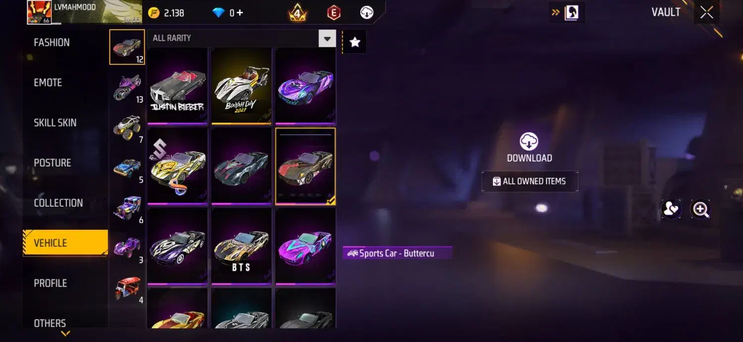 فری فایر طاق با دوچرخه|کنسول، بازی ویدئویی و آنلاین|قم, جمکران|دیوار