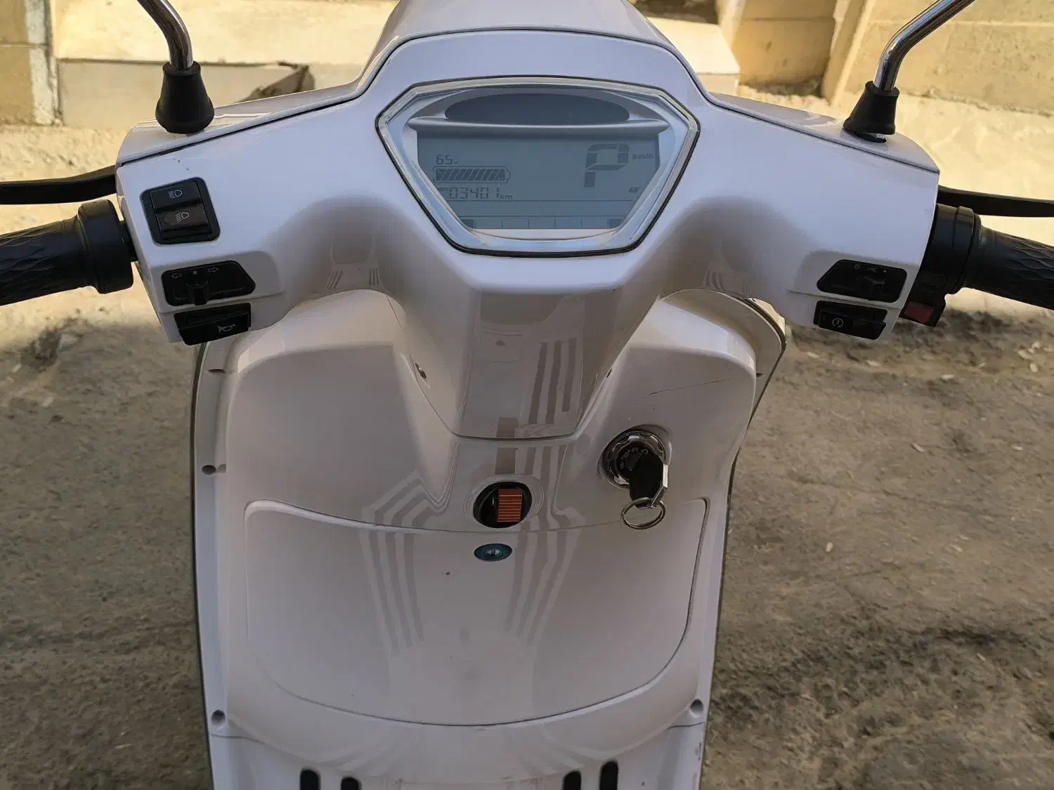 موتور کامل برقی طرح وسپا|موتورسیکلت|یزد, |دیوار