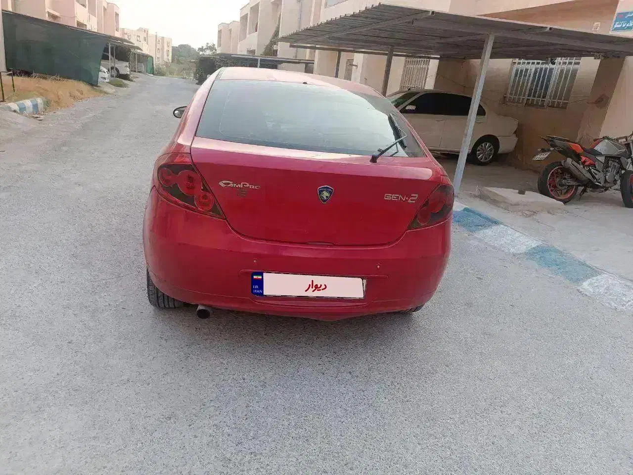 پروتون جنتو دنده ای ۲۰۰۷|خودرو سواری و وانت|شیراز, شهرک امیر کبیر|دیوار