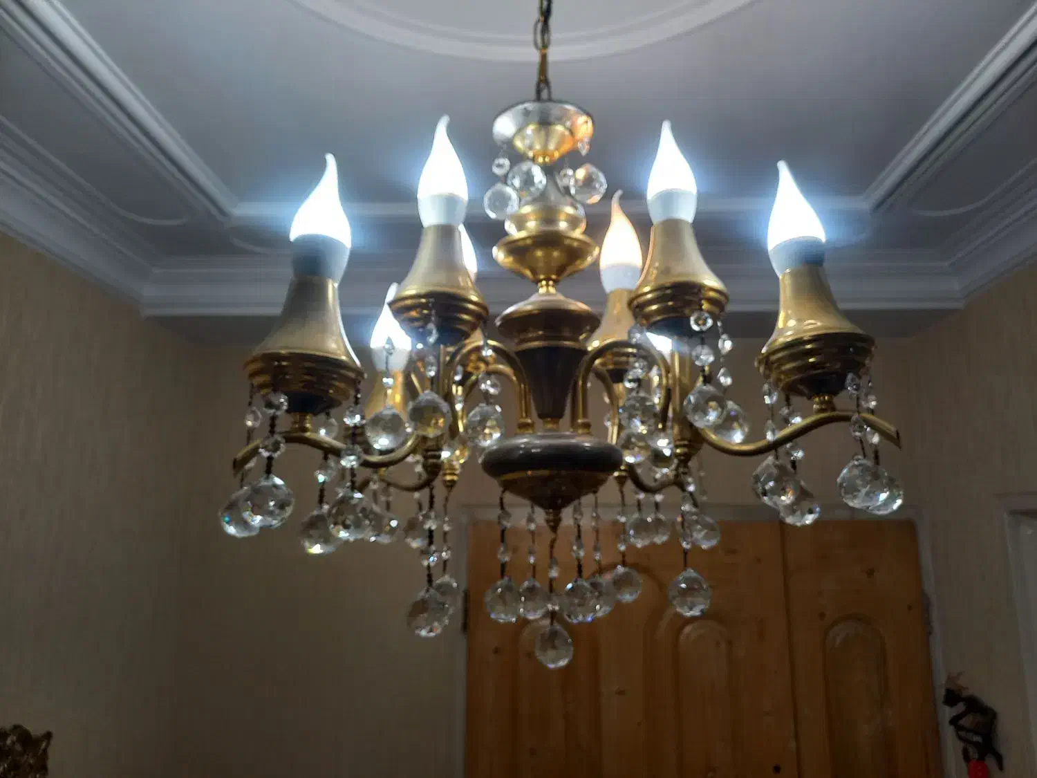 لوستر برنز|لوستر و چراغ آویز|کرج, مهرویلا شمالی|دیوار