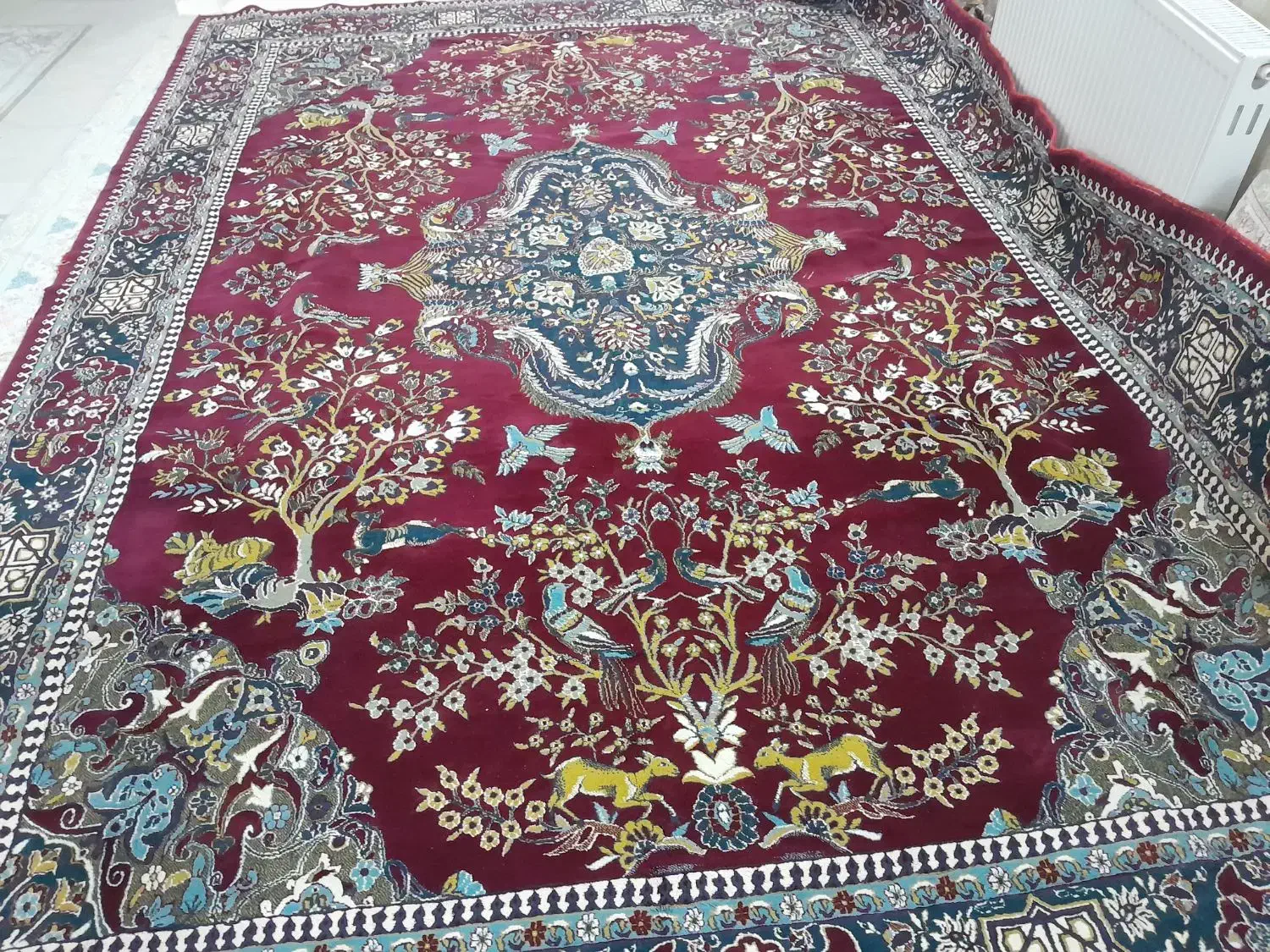 فرش ماشینی|فرش|ساوه, |دیوار