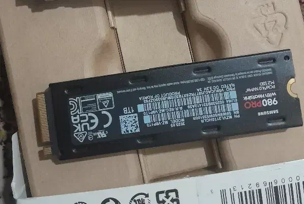 ۳سال گارانتی ssd nvme M2 980pro 1tb withHeatsink|قطعات و لوازم جانبی رایانه|رشت, حمیدیان|دیوار