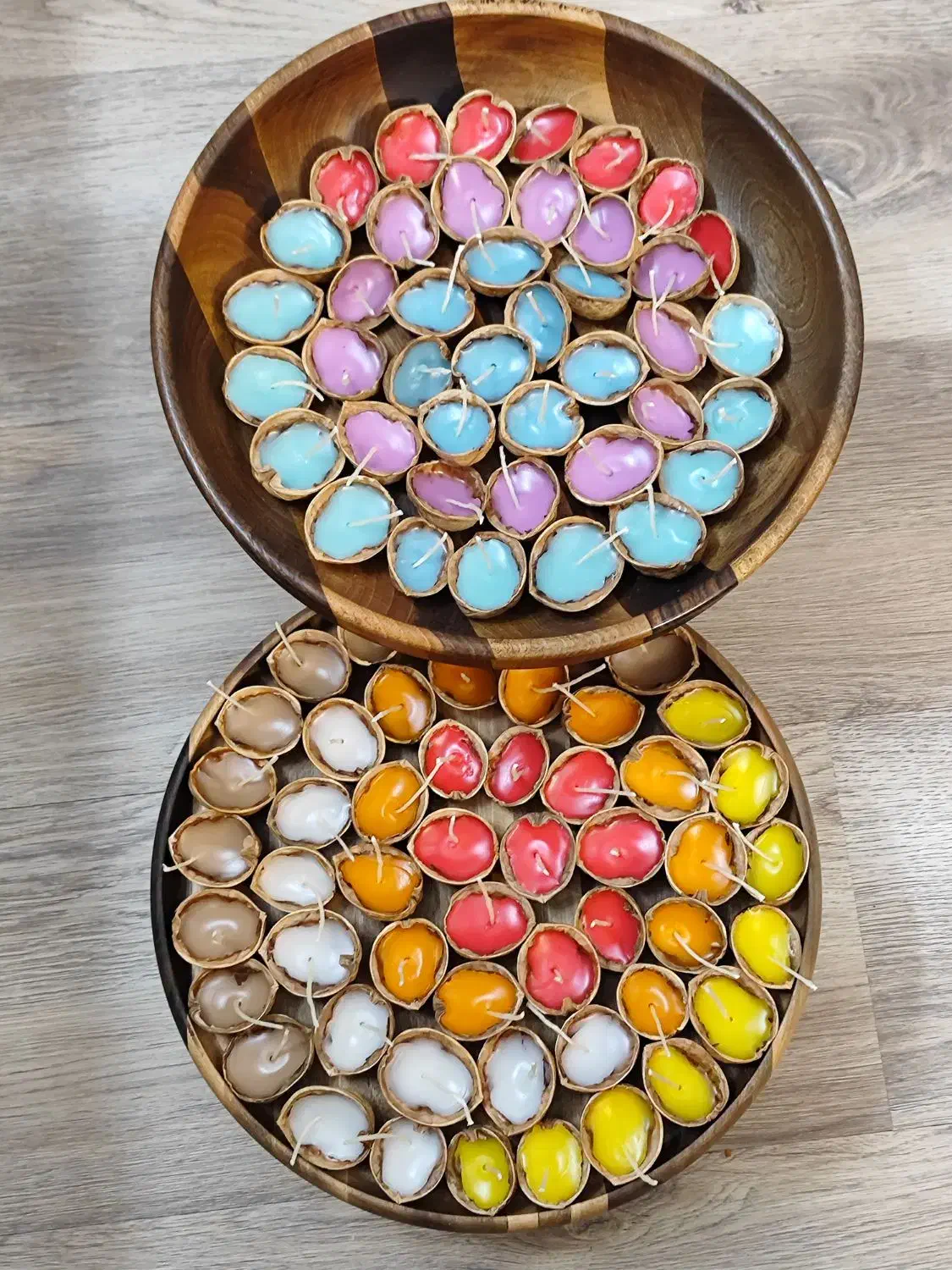 شمع رنگی|صنایع دستی و سایر لوازم تزئینی|اصفهان, طامه|دیوار