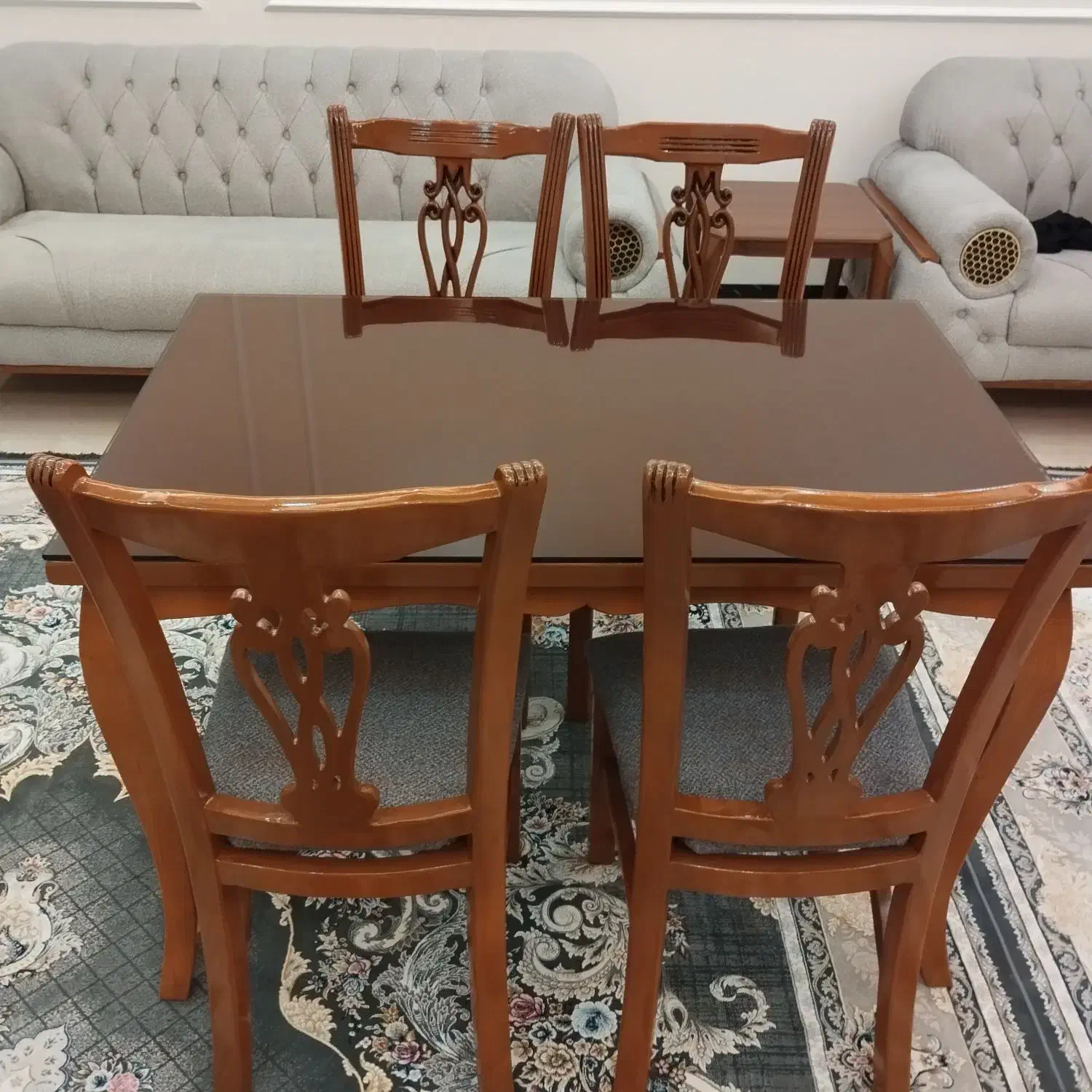 میز ناهار خوری|میز و صندلی غذاخوری|نسیم‌شهر, |دیوار