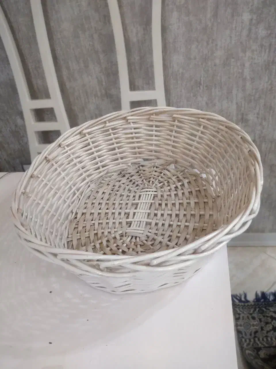 سبد حصیری بزرگ|صنایع دستی و سایر لوازم تزئینی|مشهد, فرهنگیان (شهرک غرب)|دیوار