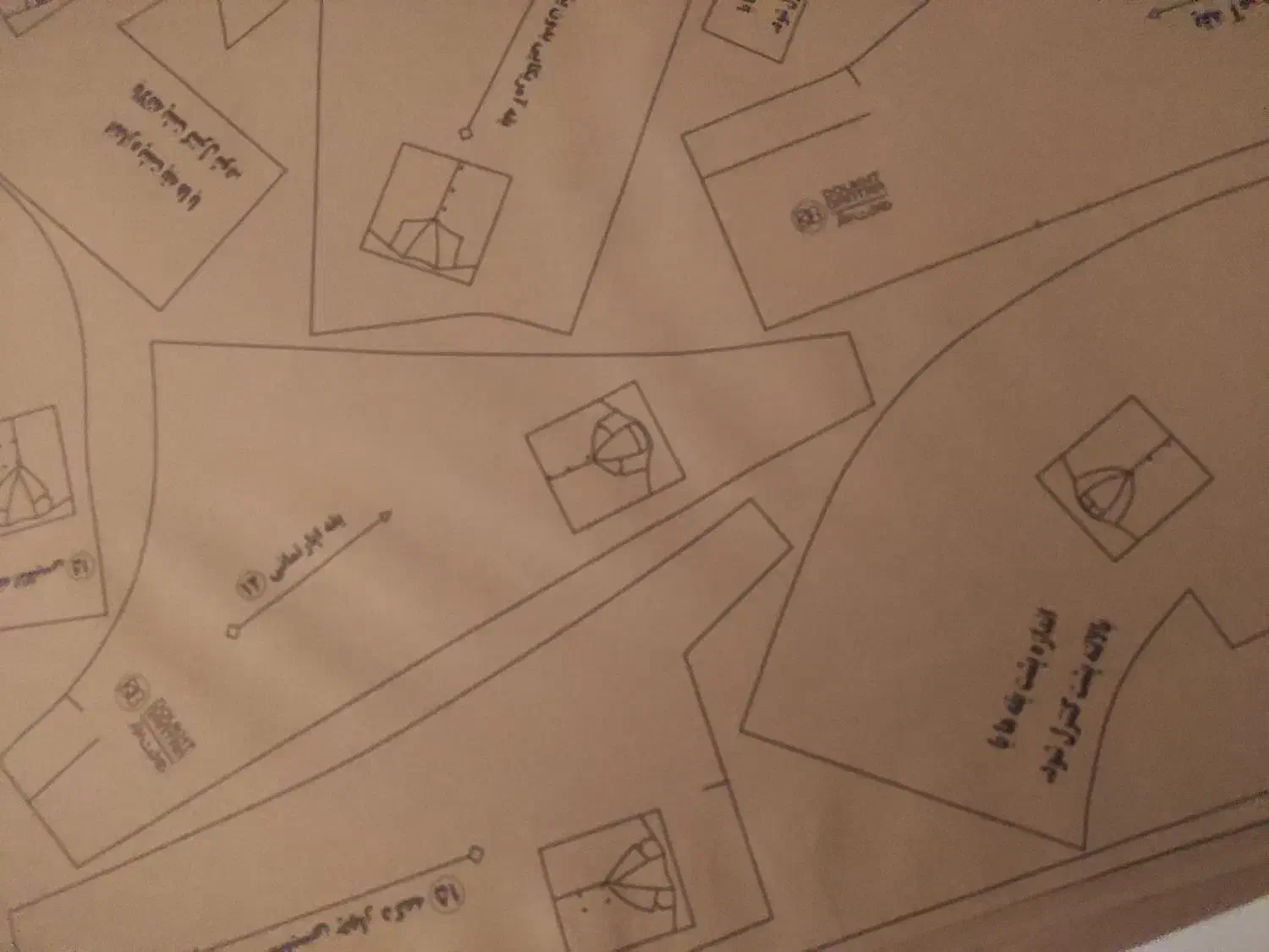 الگو های آماده ترک|لوازم خیاطی و بافتنی|اراک, |دیوار