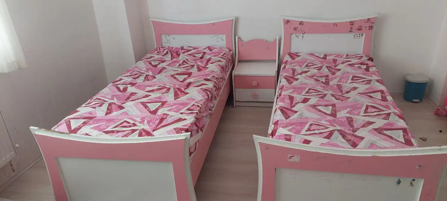 تخت خواب تک نفره|تخت و سرویس خواب|نقده, |دیوار