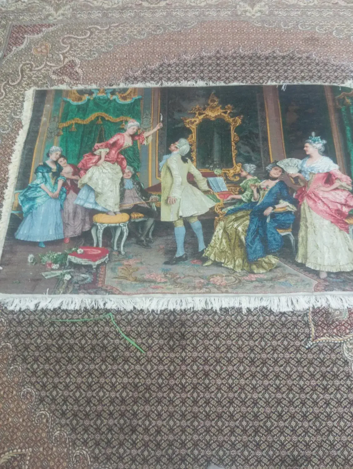 تابلو فرش شاعر|تابلو فرش|اردبیل, |دیوار