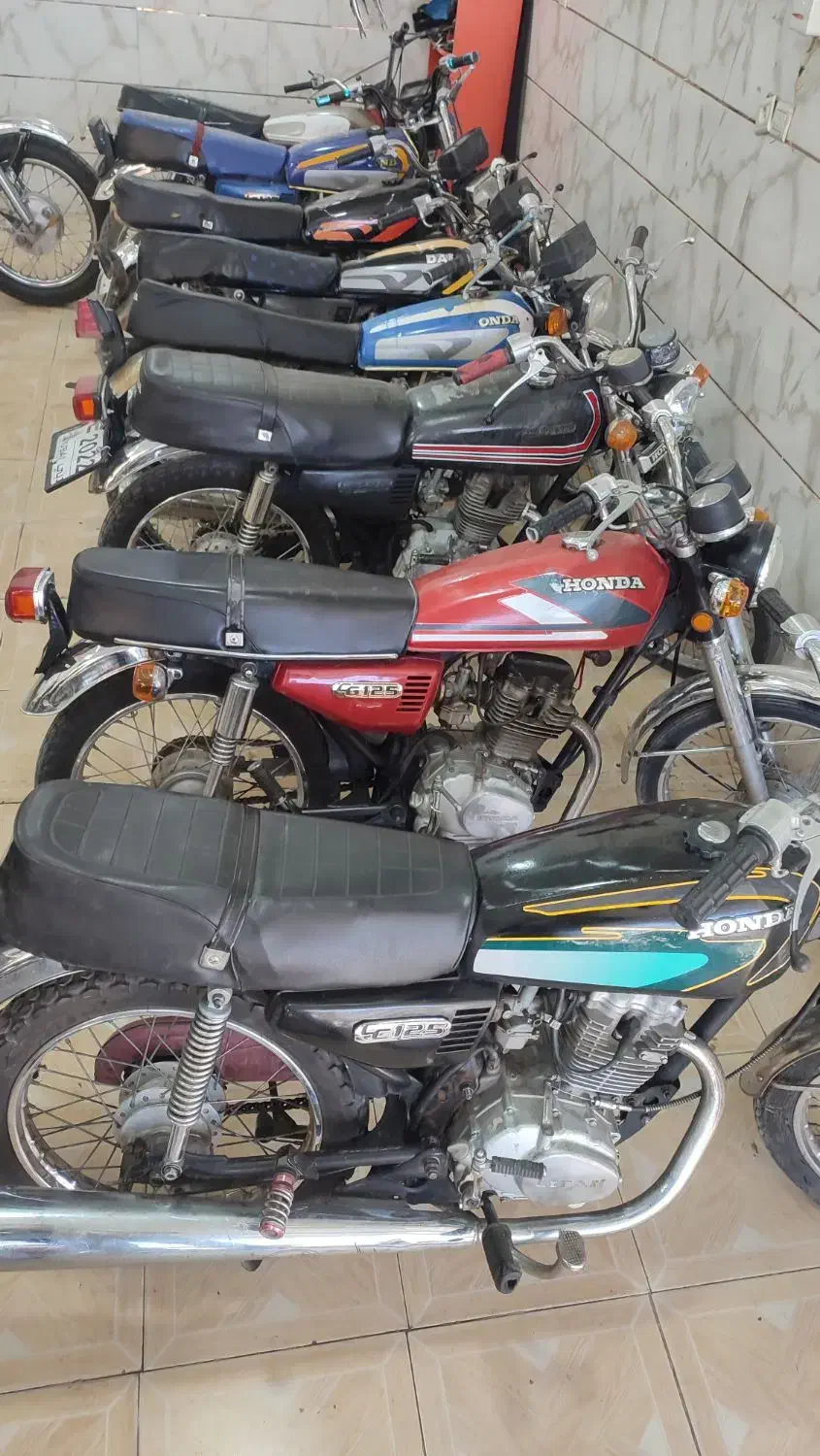 حراج موتور مزایده ۱۲۵|موتورسیکلت|شهرکرد, |دیوار