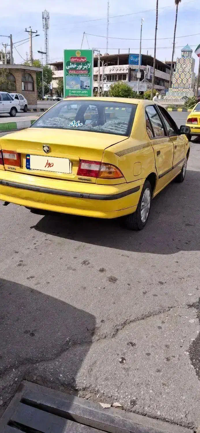 تاکسی سمند مدل۹۶ اندیمشک دزفول|خودرو سواری و وانت|اندیمشک, |دیوار