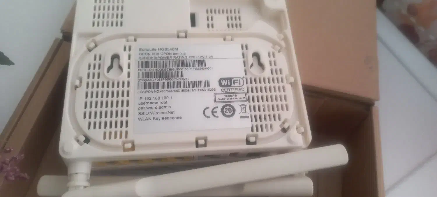 تعدادی مودم فیبرنوری هواوی مدل HG8546M|مودم و تجهیزات شبکه|تهران, شیخ هادی|دیوار