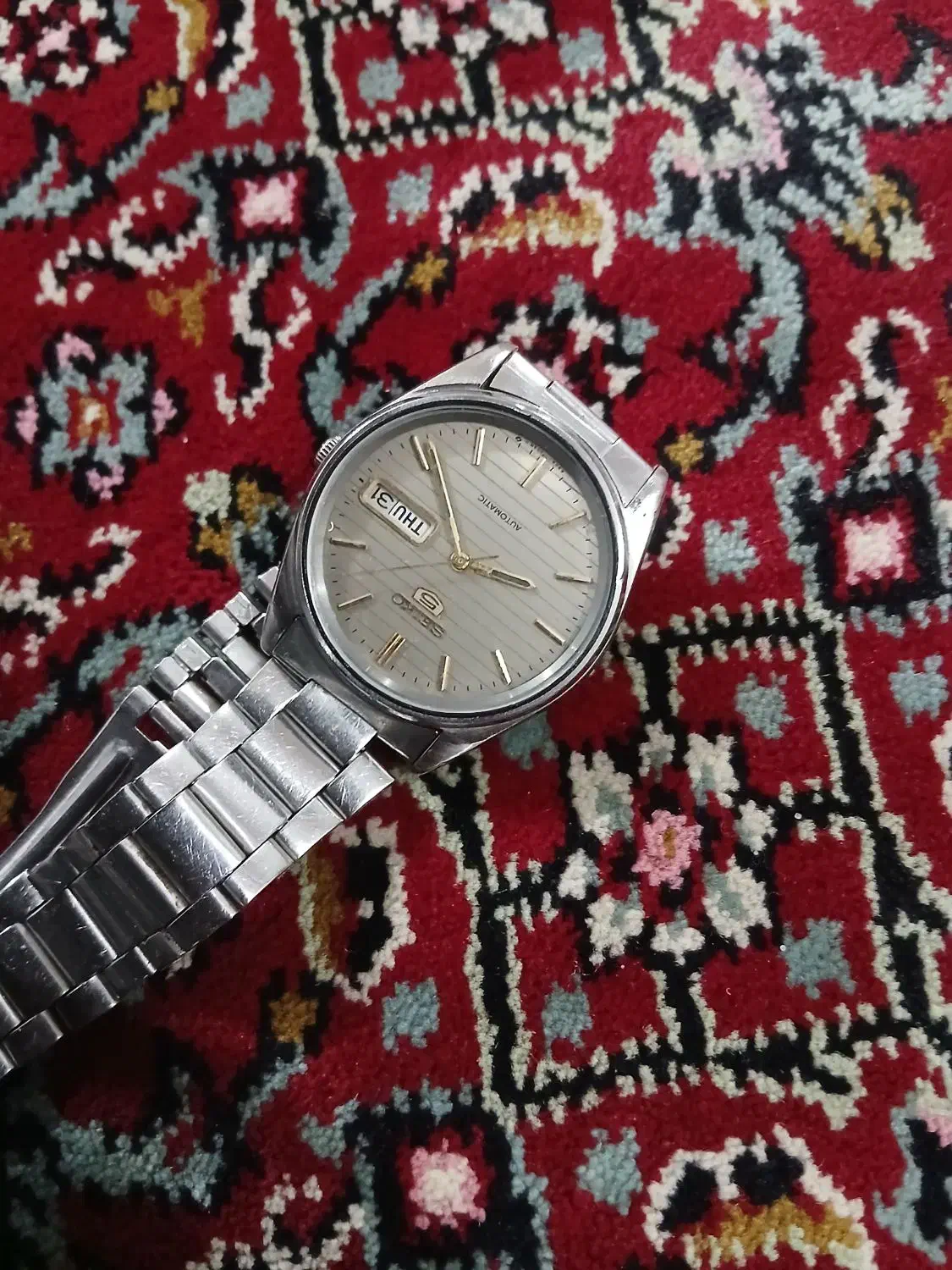 سیکو پنج اتومات بکر|ساعت|معمولان, |دیوار