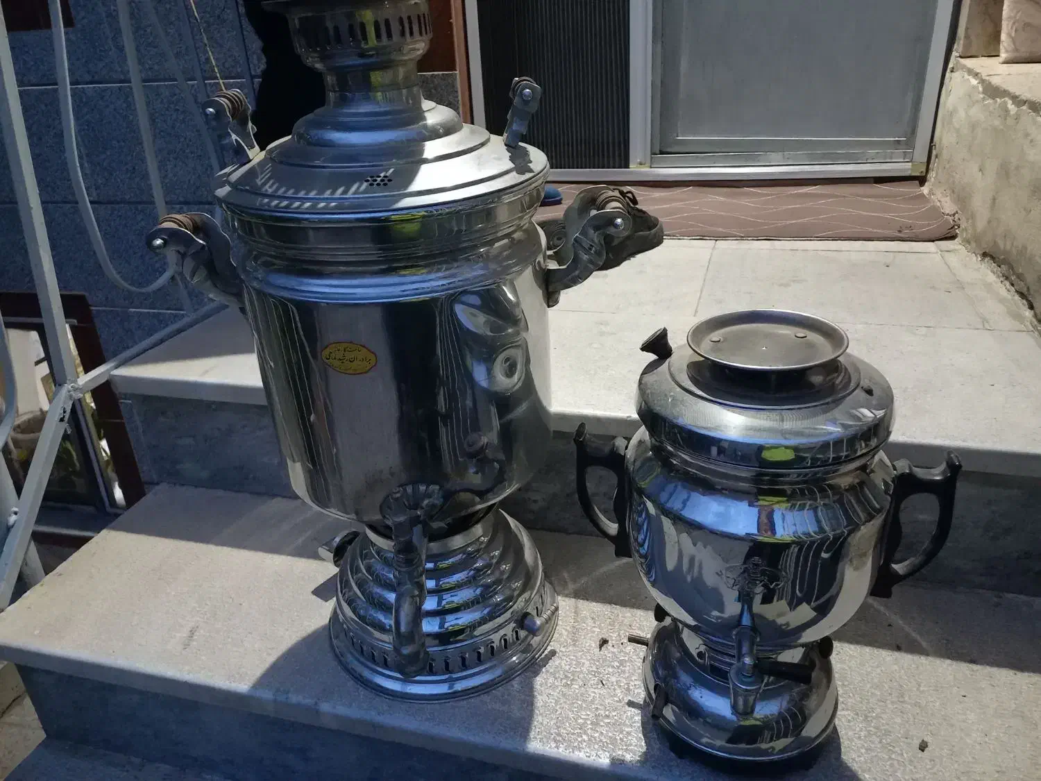 دو عدد سماور گازی|سماور، چایساز، قهوهساز|مرند, |دیوار