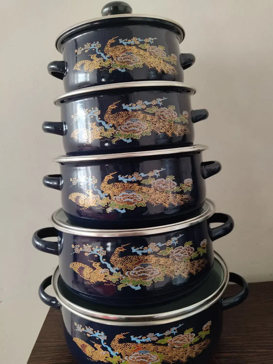 سرویس لعابی ترک|ظروف پختوپز|رودبار (کرمان), |دیوار