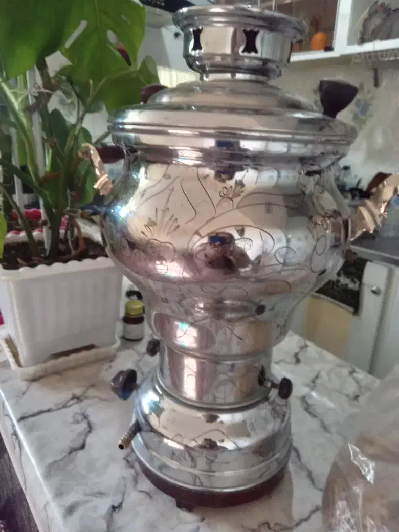 میز تی وی و سماور استند گل|سماور، چای‌ساز، قهوه‌ساز|قروه, |دیوار