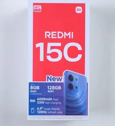 گوشی  شیائومی 15c آکبند ۱۲۸ گیگ|موبایل|نظرآباد, نظرآباد|دیوار