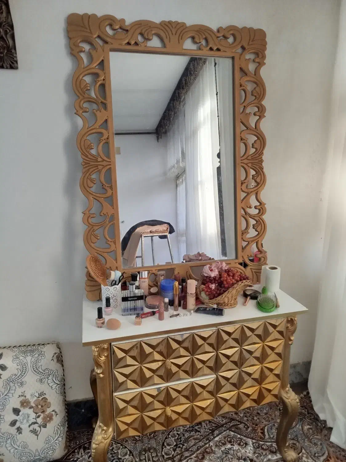 آینه و دو کنسول|آینه|خرمآباد, |دیوار