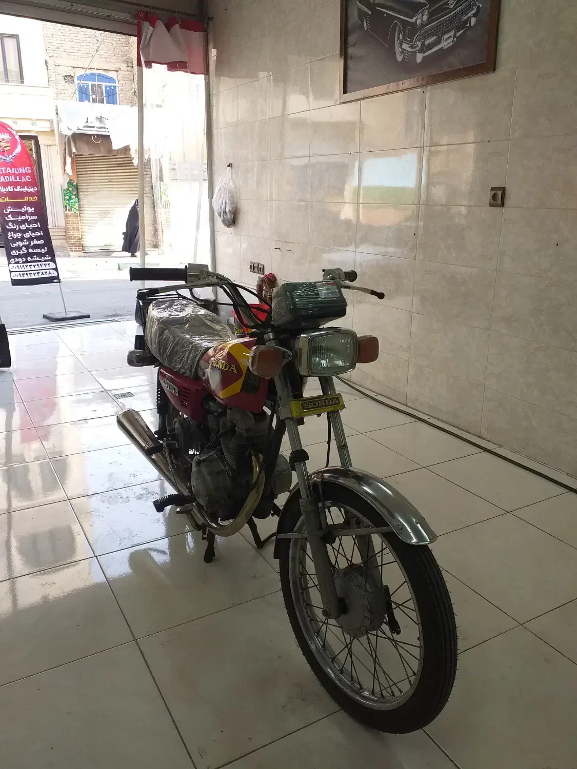 موتور هندا مدل ۸۹مزایده|موتورسیکلت|ری, علایین|دیوار