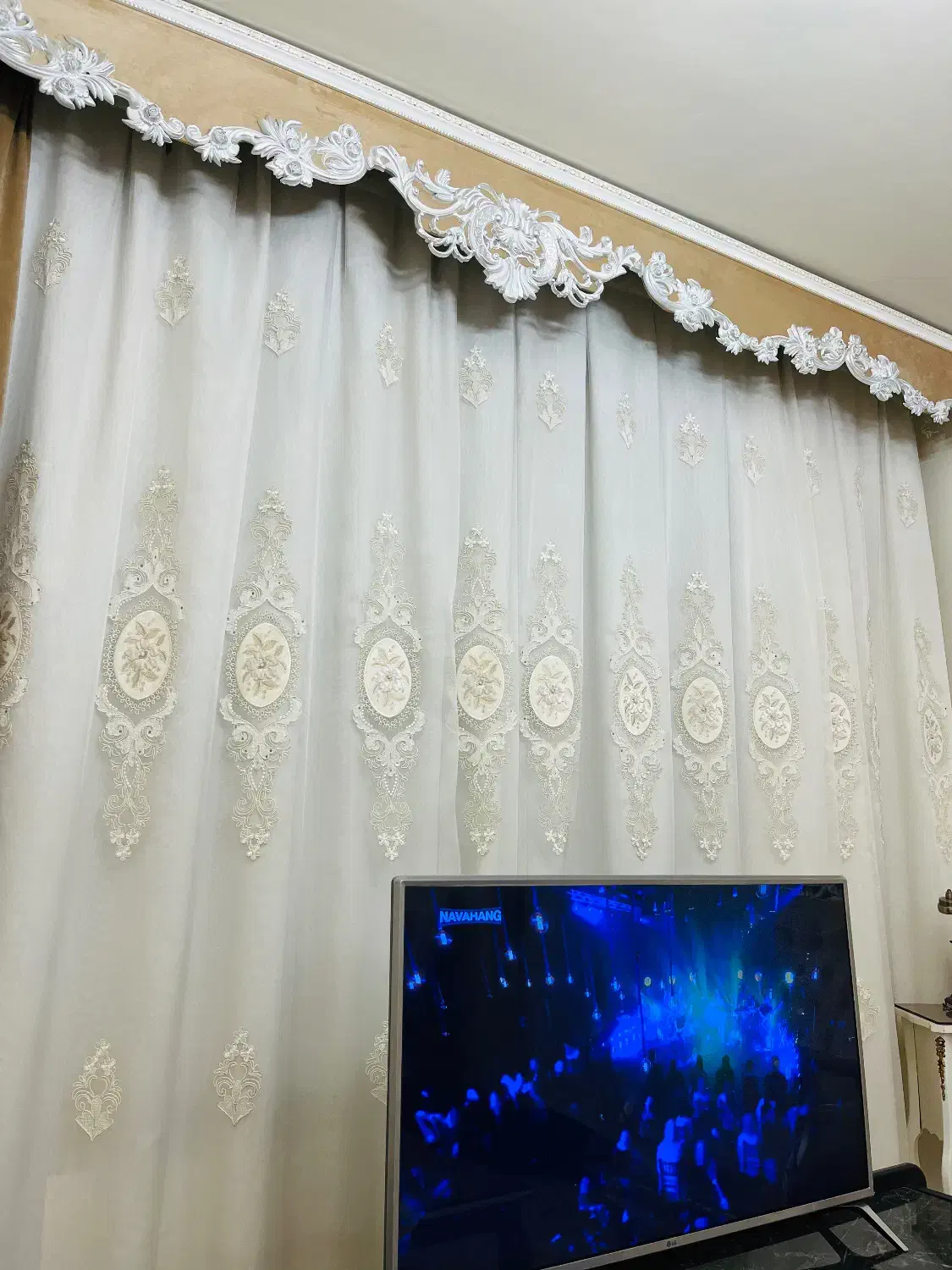 پرده|پرده، رانر، رومیزی|تهران, نازیآباد|دیوار