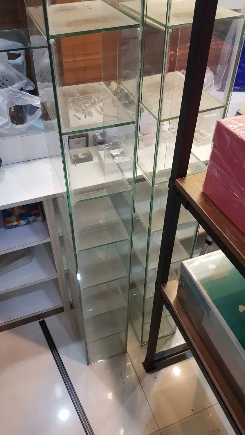 رگال ویترین شیشه ای|بوفه، ویترین، کنسول|شوشتر, |دیوار