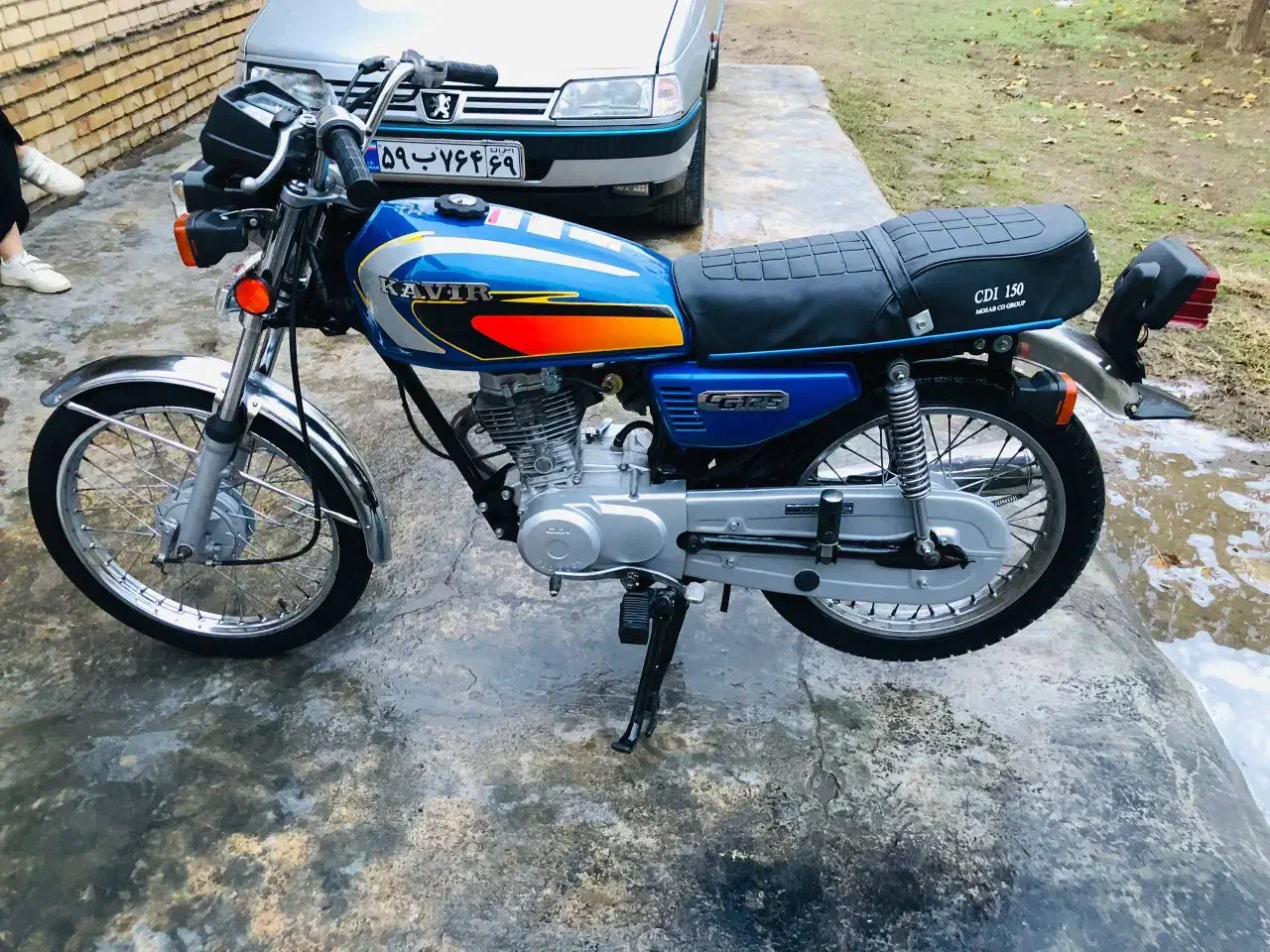 شهاب الگانس ۱۲۵مزایده مدل۸۷مزایده بابرگه|موتورسیکلت|گنبد کاووس, |دیوار