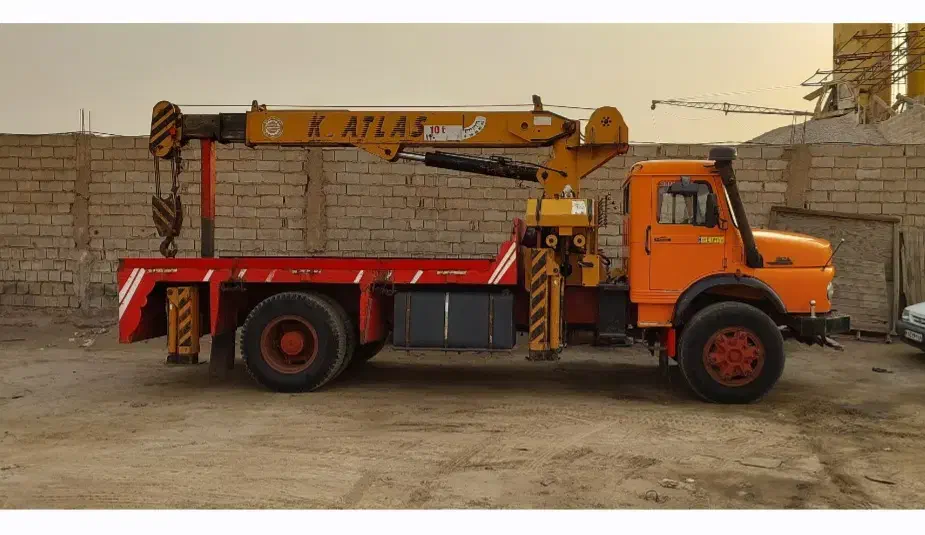 بنز تک جرثقیل ۱۰ تن|خودرو سنگین|اهواز, زیتون کارمندی|دیوار