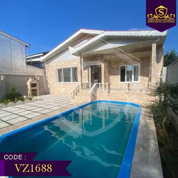 ویلا سنددار با استخر371 متری|فروش خانه و ویلا|رشت, گلباغ نماز|دیوار