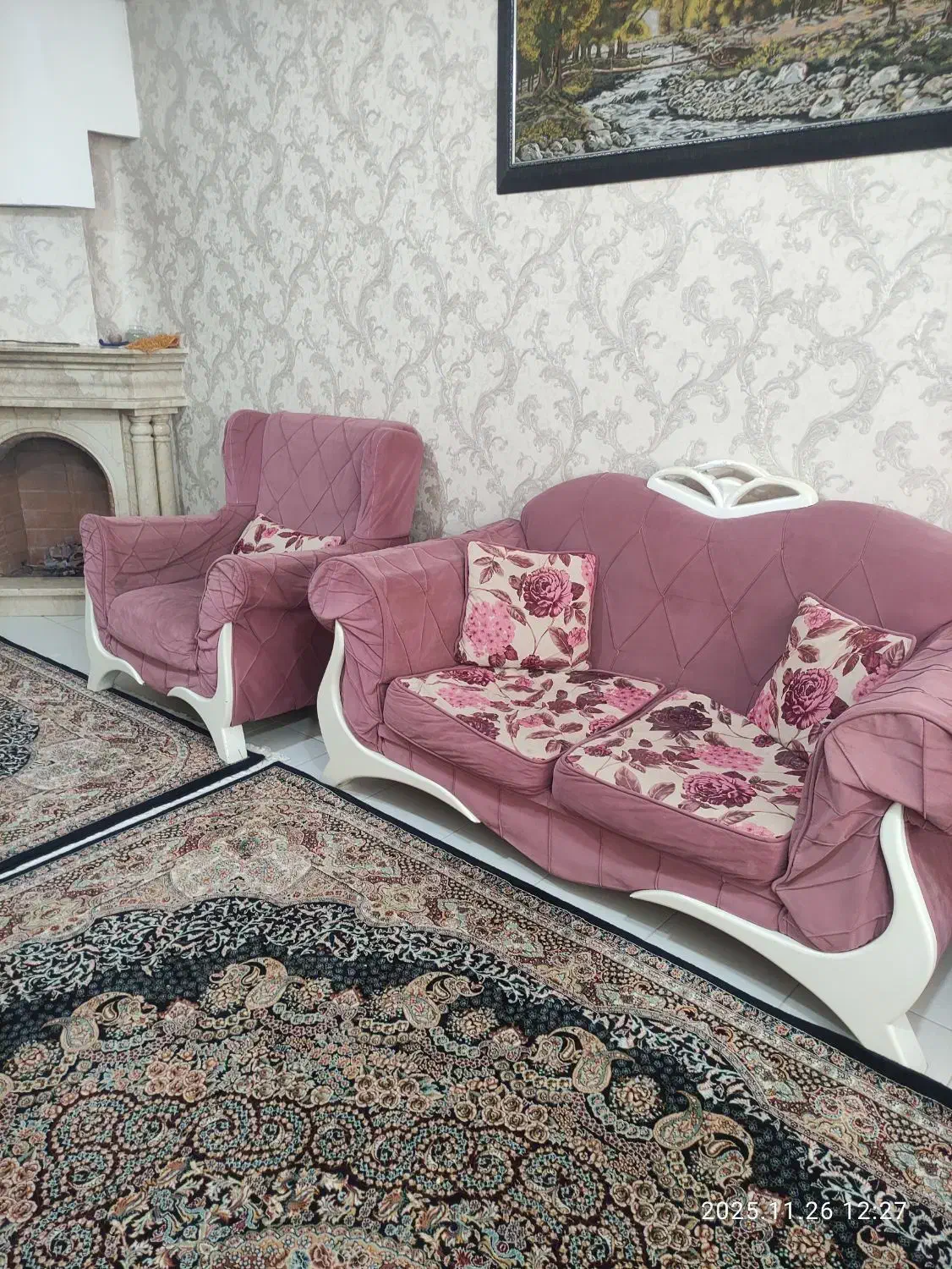 مبل راحتی ۶ نفره|مبلمان خانگی و میز عسلی|ماهدشت, |دیوار