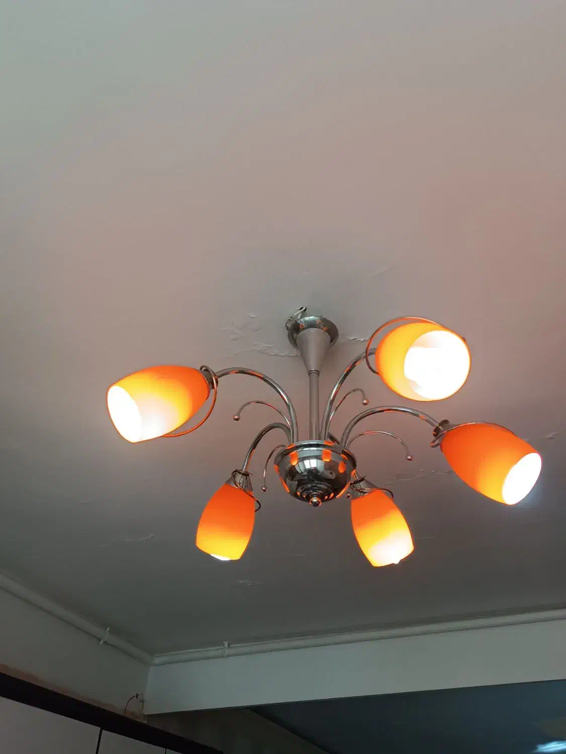 لوستر اشپز خانه|لوستر و چراغ آویز|اراک, |دیوار