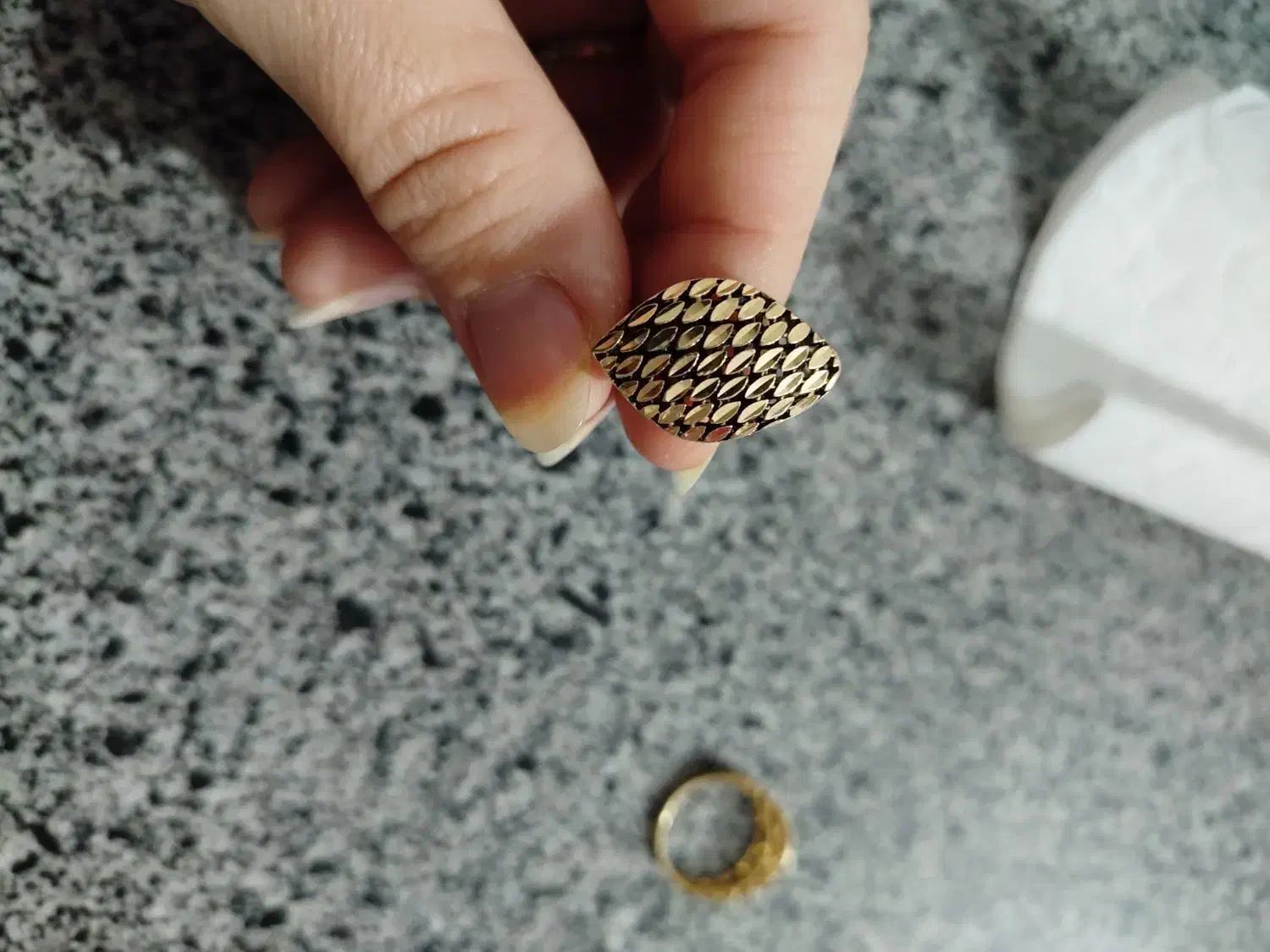 انگشترو گوشواره نوزادی|جواهرات|خرم‌آباد, |دیوار