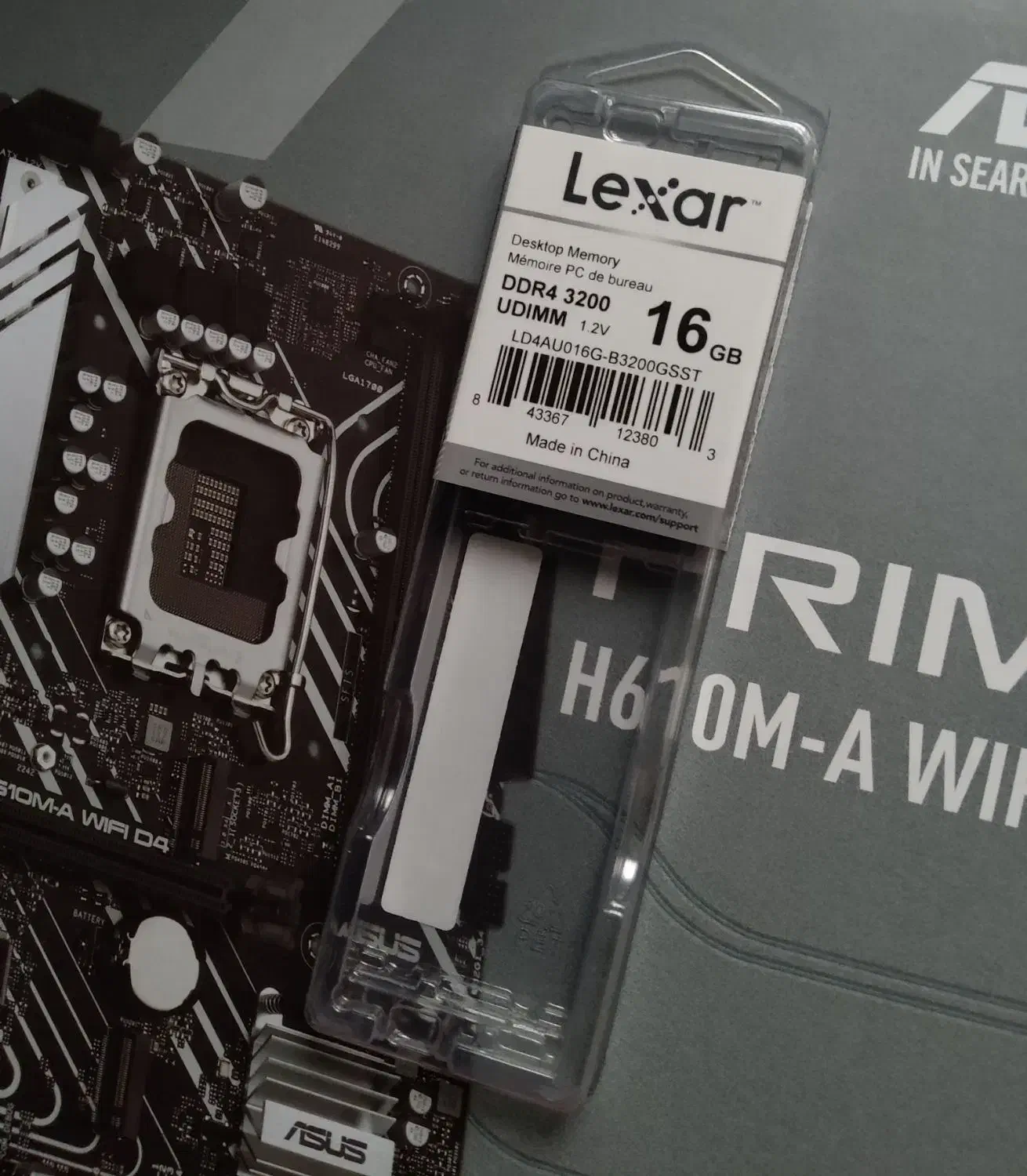 رم 16gb lexar 3200 ddr4|قطعات و لوازم جانبی رایانه|بجنورد, |دیوار