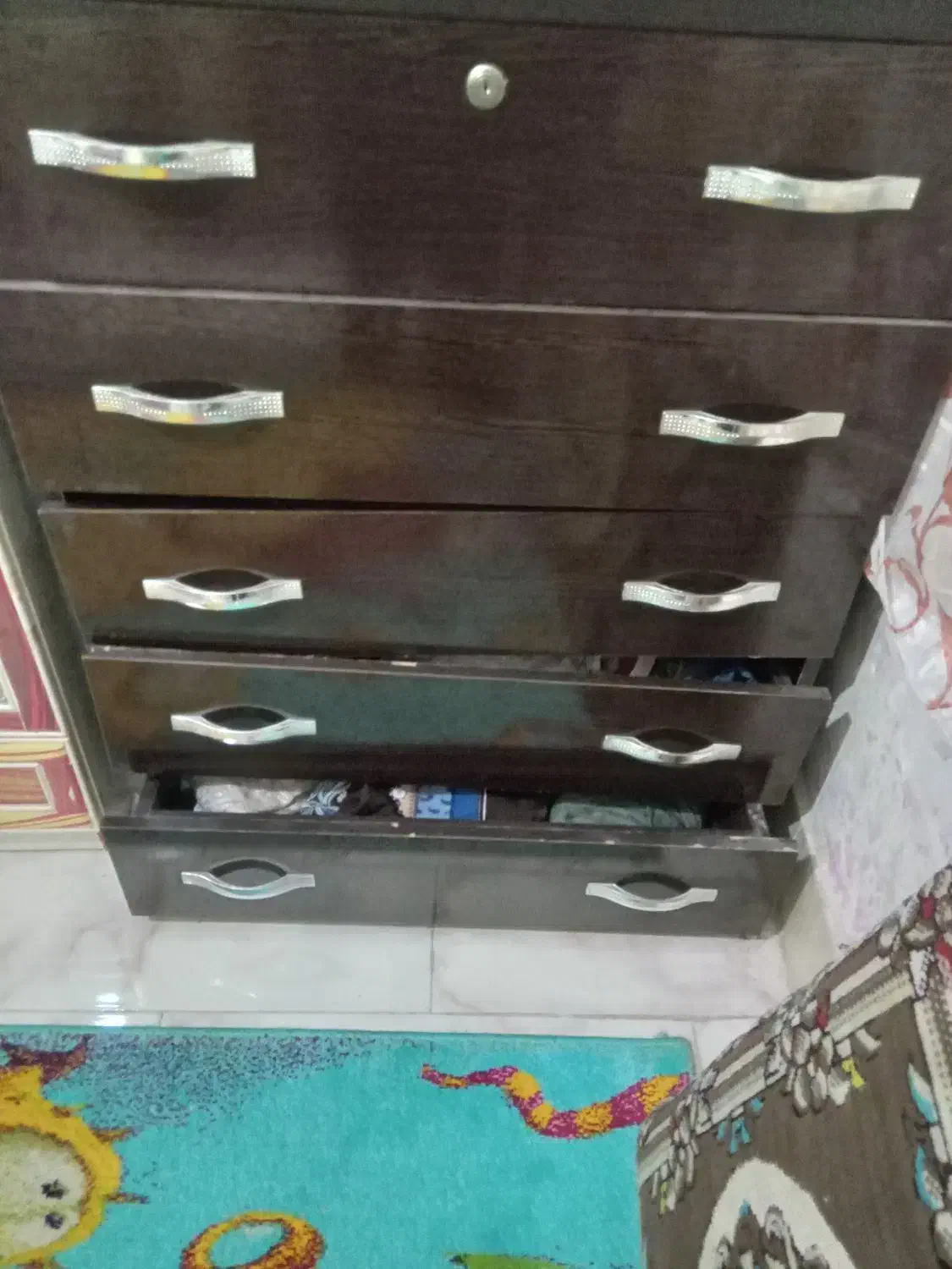 دراور ۵ کشو|جاکفشی، کمد، دراور|گرگان, |دیوار