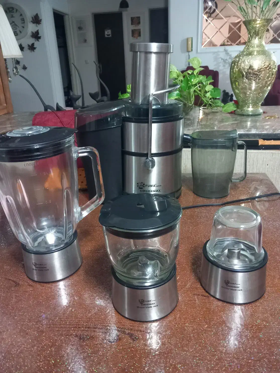 آب میوه گیری ۴کاره مارک Fuma کشور ژاپن|آبمیوه‌گیر و آب‌مرکبات‌گیر|رشت, جهاد|دیوار