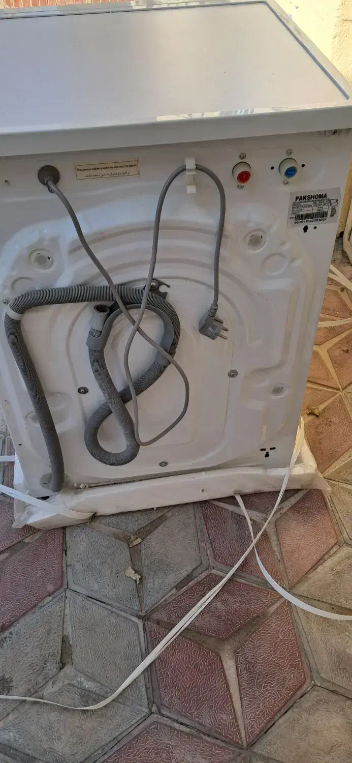 ماشین لباسشویی پاکشوما در حد نو ۹ کیلویی|ماشین لباسشویی و خشککن لباس|دیواندره, |دیوار