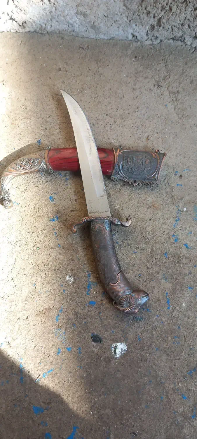 خنجرنادرشاه|کلکسیون اشیاء عتیقه|آزادشهر, |دیوار