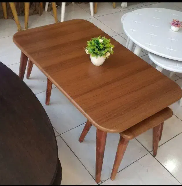 میز عسلی پایه چوب|مبلمان خانگی و میز عسلی|اردبیل, |دیوار