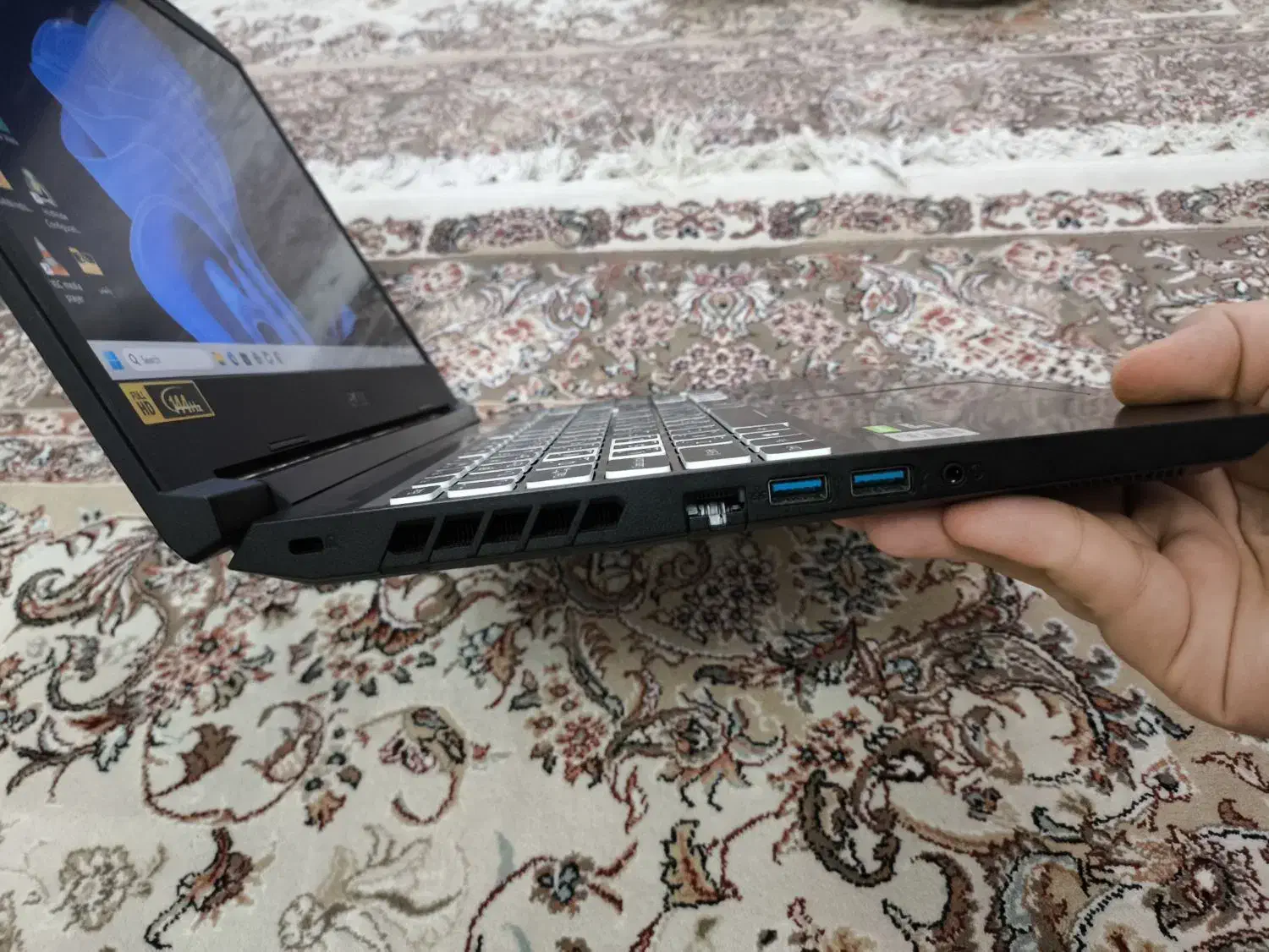 لپتاپ گیمینگ acer nitro5 an515 هیولا|رایانه همراه|تبریز, |دیوار