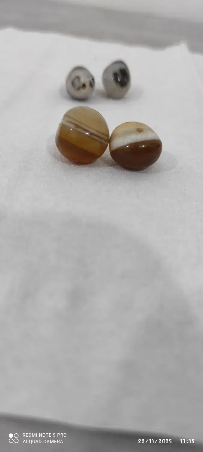 مهره سنگ چرب شیرین|کلکسیون اشیاء عتیقه|کارون, |دیوار