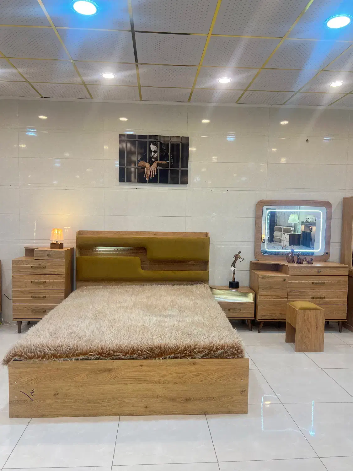 سرویس خواب رابو ـ سرای شاهکار|تخت و سرویس خواب|یزد, |دیوار